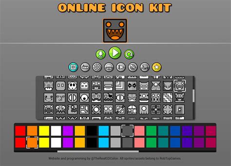 gd colon icon kit